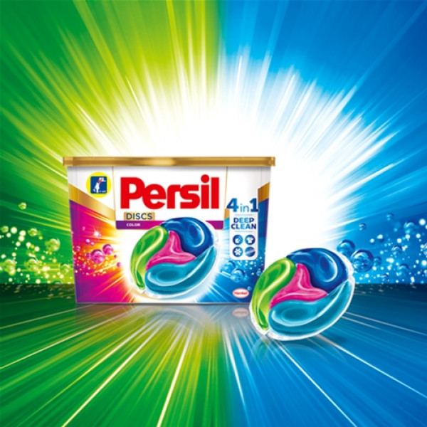 Фото - Капсули для прання Persil Диски Колор, 38 шт
