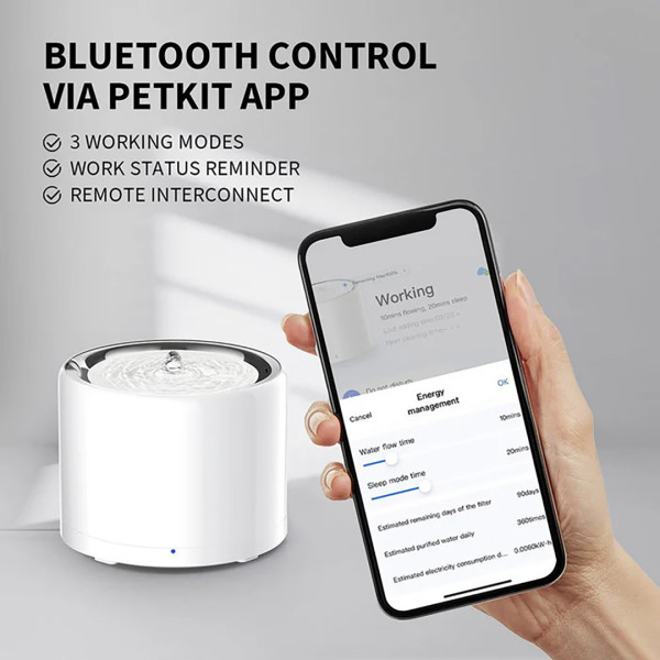 Фото - Смарт-поїлка для тварин PETKIT Eversweet 3 Pro Water Fountain White (P4108)
