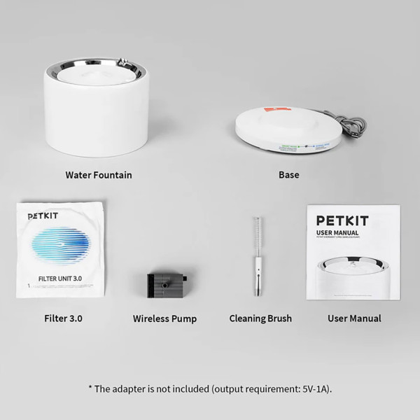 Фото - Смарт-поїлка для тварин PETKIT Eversweet 3 Pro Water Fountain White (P4108)