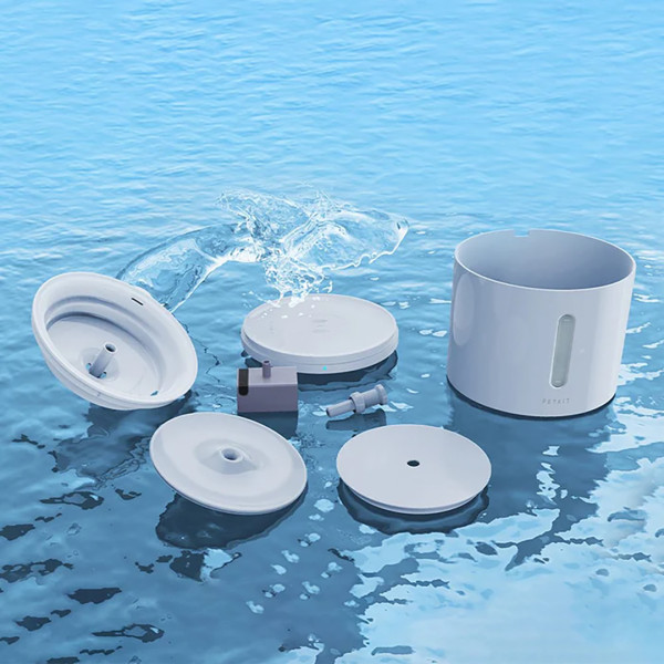 Фото - Смарт-поїлка для тварин PETKIT Eversweet Solo 2 Smart Pet Drinking Fountain White (P4114)