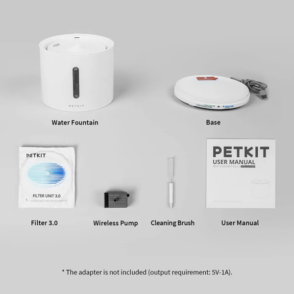 Фото - Смарт-поїлка для тварин PETKIT Eversweet Solo 2 Smart Pet Drinking Fountain White (P4114)