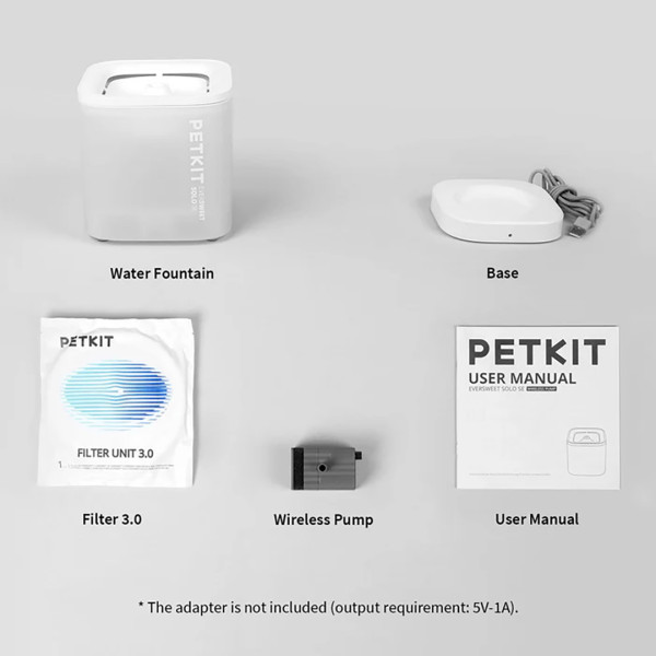 Фото - Смарт-поїлка для тварин PETKIT EverSweet Solo Se Pet Water Fountain White (P4103S)