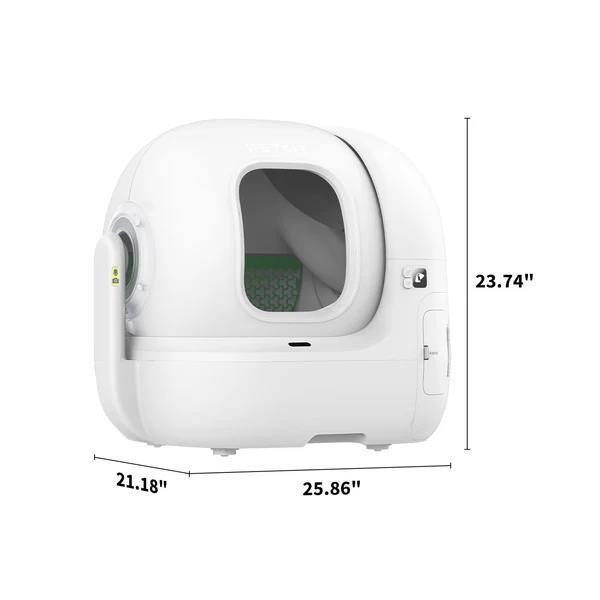Фото - Смарт-лоток для тварин PETKIT Purobot Max Pro With Cam Self-Clean (P9904)