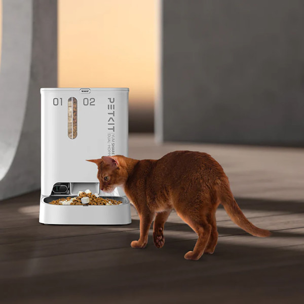 Фото - Смарт-годівниця для тварин PETKIT YumShare Dual-hopper with Cam (P591)