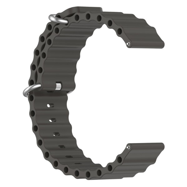 Фото - Ремешок для смарт-часов BeCover Wave Style (20mm) for Huawei Watch GT 3 (42mm) / GT 2 (42mm) / GT 3 Pro (43mm Ceramic) / Watch 2 (Sport) Space (714195)