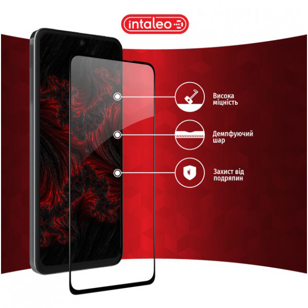 Фото - Защитное стекло для смартфона Intaleo Full Glue for Xiaomi Redmi Note 11 Pro Black (1283126522680)