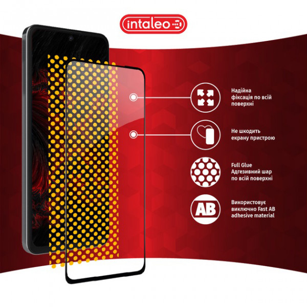 Фото - Защитное стекло для смартфона Intaleo Full Glue for Xiaomi Redmi Note 11 Pro Black (1283126522680)