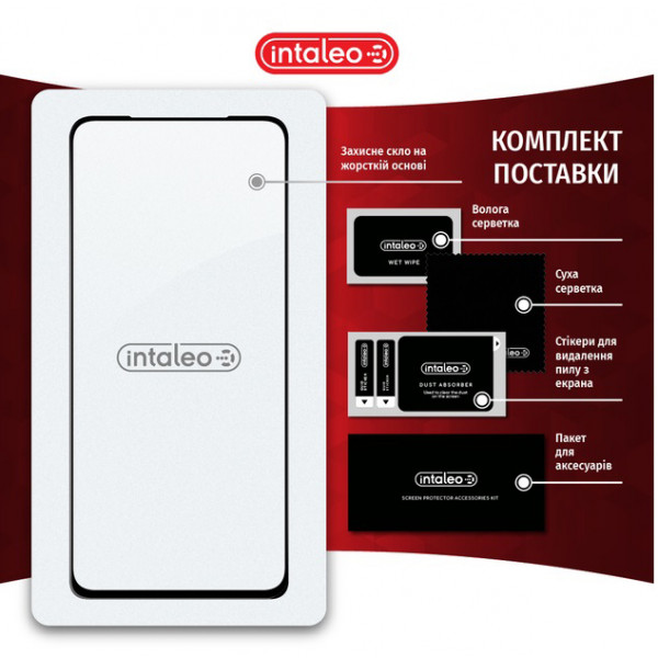 Фото - Защитное стекло для смартфона Intaleo Full Glue for Xiaomi Redmi Note 11 Pro Black (1283126522680)