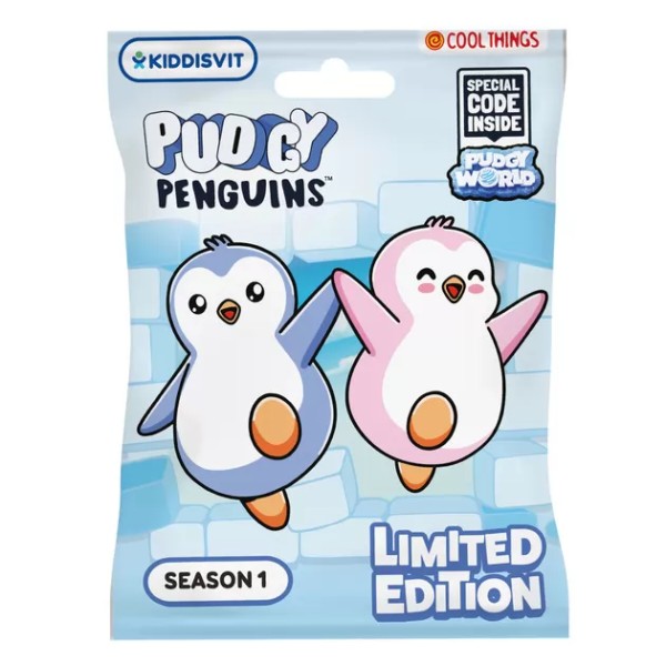 Фото - Ігрова фігурка-сюрприз Cool Things серії Pudgy Penguins - ПРИГОДИ ПІНГВІНА ПАКСА в асортимнті (PG006)