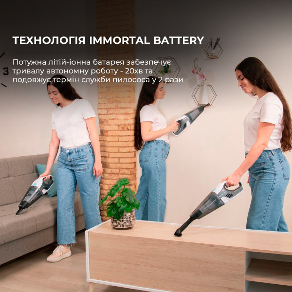 Фото - Пылесос ручной для автомобиля Cecotec Conga Rockstar Hand 8,4V (CCTC-08373)