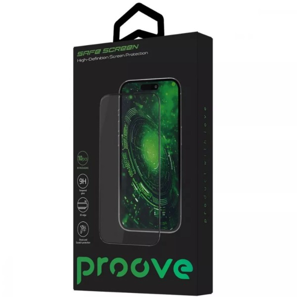 Фото - Захисне скло для смартфону Proove Safe Screen iPhone 12/12 Pro Black (PGPSSI12P001)