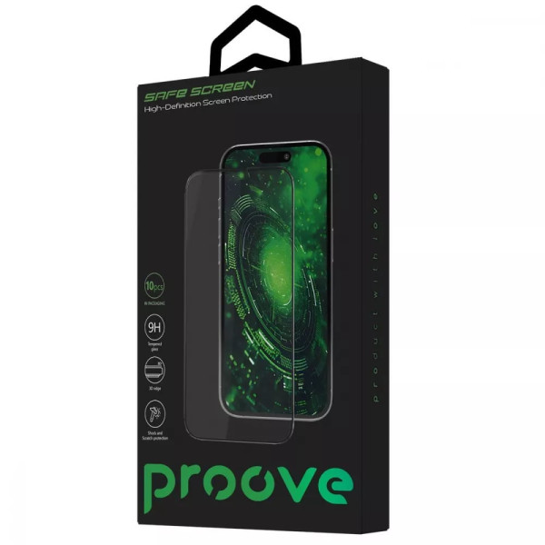 Фото - Захисне скло для смартфону Proove Safe Screen iPhone 17 Air Black (PGPSSI17A001)