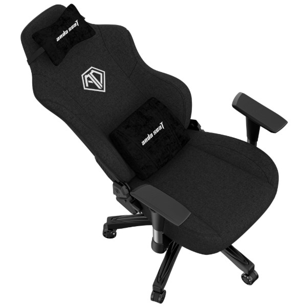 Фото - Крісло для геймерів Anda Seat Phantom 3 Size L Black Fabric (AD18Y-06-B-F)