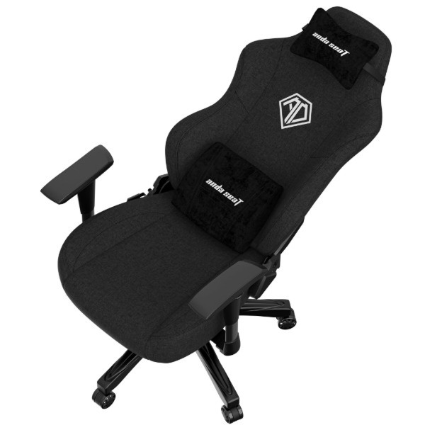 Фото - Крісло для геймерів Anda Seat Phantom 3 Size L Black Fabric (AD18Y-06-B-F)