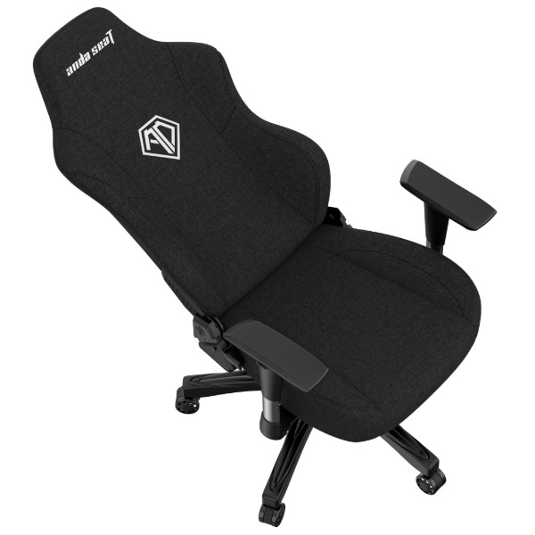 Фото - Крісло для геймерів Anda Seat Phantom 3 Size L Black Fabric (AD18Y-06-B-F)