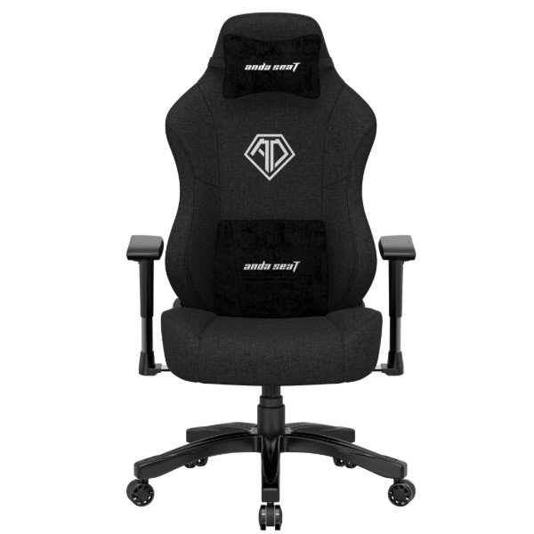 Фото - Крісло для геймерів Anda Seat Phantom 3 Size L Black Fabric (AD18Y-06-B-F)