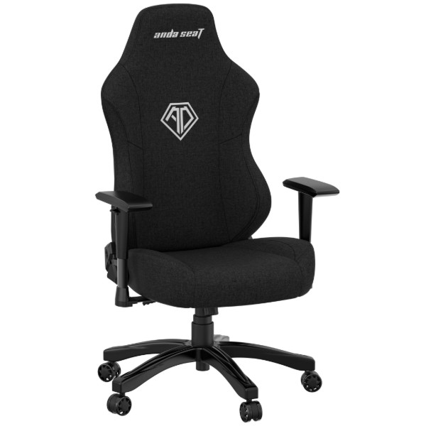 Фото - Крісло для геймерів Anda Seat Phantom 3 Size L Black Fabric (AD18Y-06-B-F)
