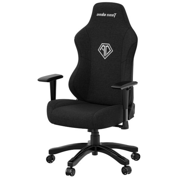 Фото - Крісло для геймерів Anda Seat Phantom 3 Size L Black Fabric (AD18Y-06-B-F)
