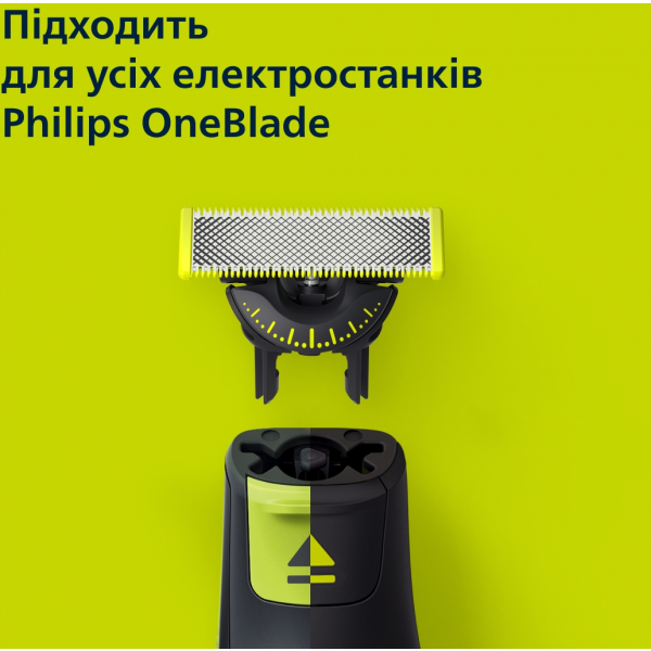 Фото - Змінні леза для тримера Philips OneBlade 360 QP624/50 (2 шт) з насадками для тіла