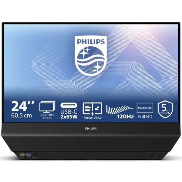 Фото - Монітор Philips 24B2D5300/00 Black