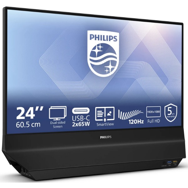 Фото - Монітор Philips 24B2D5300/00 Black