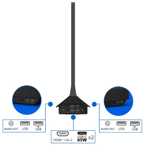 Фото - Монітор Philips 24B2D5300/00 Black