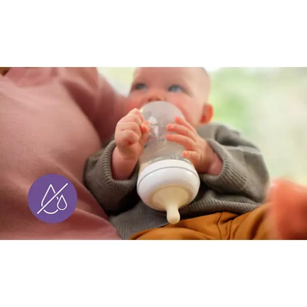 Фото - Малий потік соска дитяча силіконова Philips Avent Natural, 0 міс, 2 шт. (SCY961/02)