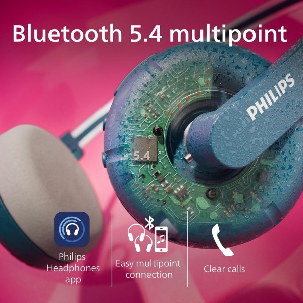 Фото - Наушники накладные беспроводные Philips TAH2000TL/00
