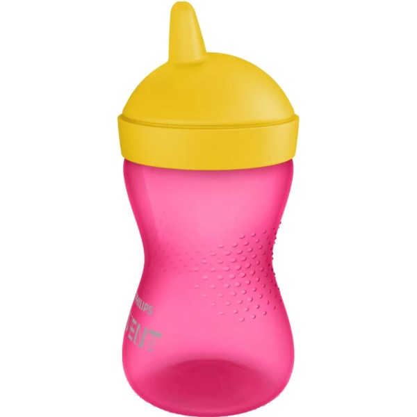 Фото - Чашка-непроливайка дитяча Philips 18м + 300 мл Pink (SCF804/04)