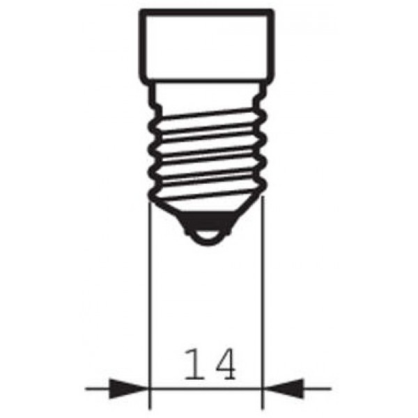Фото - Лампочка люминесцентная компактная Philips E14 8W 220-240V WW Tornado T2 mini (1+1)