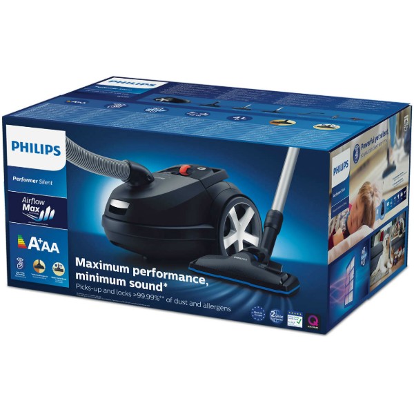 Фото - Пылесос для сухой уборки с мешком Philips Performer Silent FC8785/09