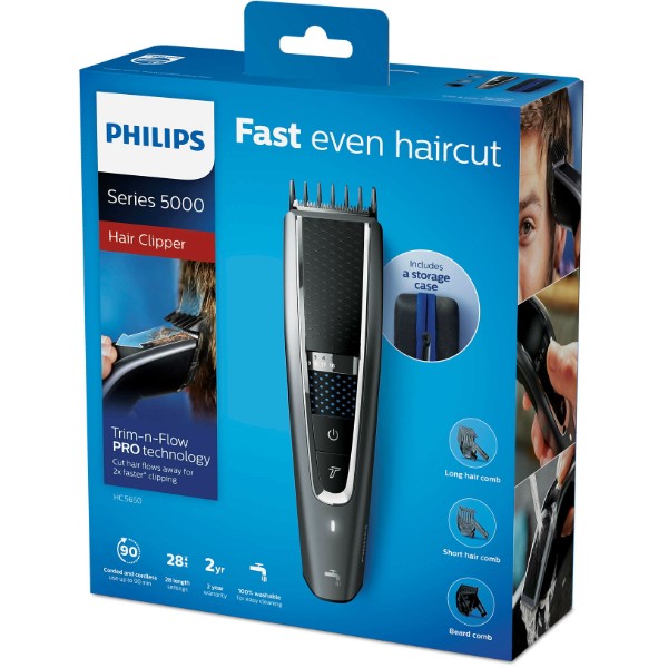 Фото - Уценка - Машинка для стрижки волос Philips HC5650/15
