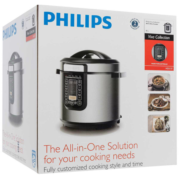 Фото - Мультиварка-скороварка Philips HD2137/40
