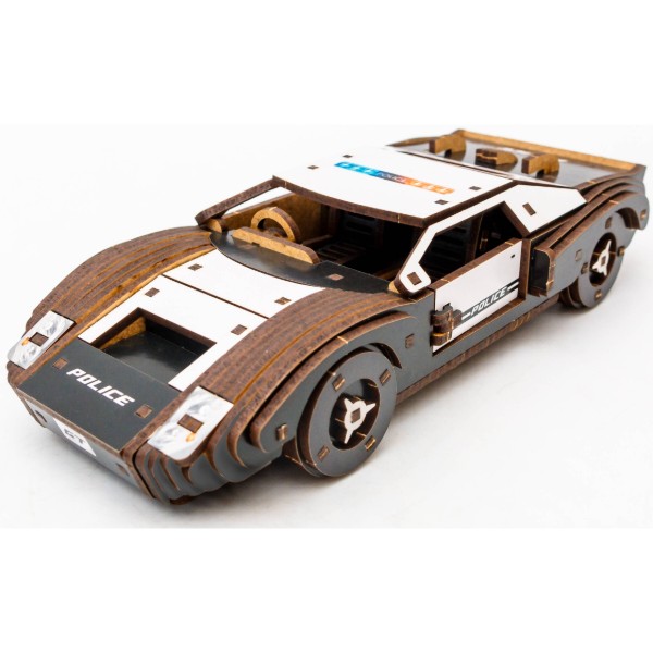 Фото - 3D пазли PuzzleOk "Fast Car GT" 164 дет., поліція (Puz-26916)