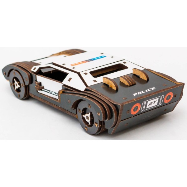 Фото - 3D пазли PuzzleOk "Fast Car GT" 164 дет., поліція (Puz-26916)