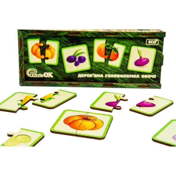 Фото - Головоломка PuzzleOk  "Овочі" (Puz-95963)