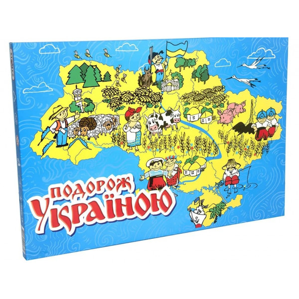 Фото - Настольная игра (5-7 лет) Strateg бродилка "Путешествие Украиной", укр (59) Фото - Настольная игра (5-7 лет) Strateg бродилка "Путешествие Украиной", укр (59)
