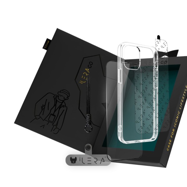 Фото - Чехол для смартфона ILera Go Ice Case with Hand stripe /чехол,стекло,ремень/ iPhone 14 Pro (iLGoHnd14Pr)