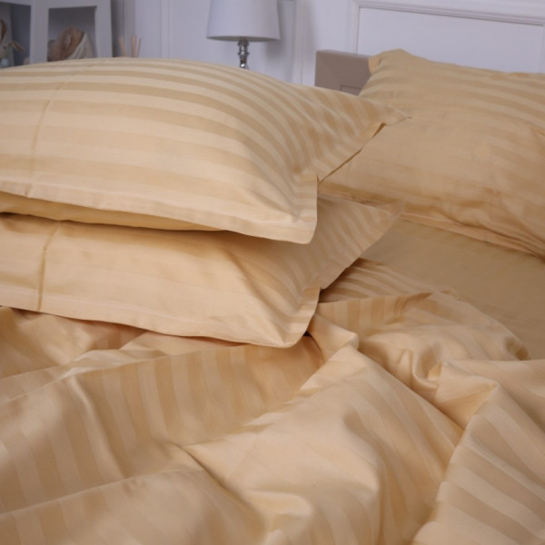 Фото - Комплект постільної білизни дитячий MirSon Сатин-страйп Carmela 110х140 см (2200000242730)