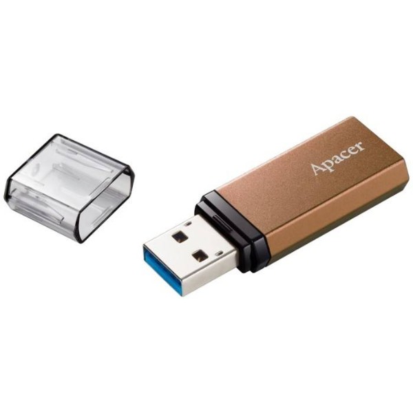 Фото - Флеш USB Apacer AH25C 128GB Bronze Brown USB 3.2 (AP128GAH25CJ-1)