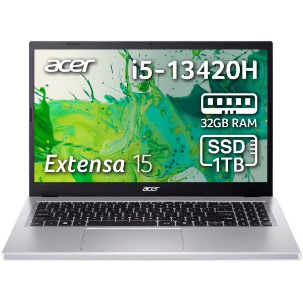 Фото - Ноутбук Acer Extensa 15 EX215-57-57UN (NX.EJBEU.00A) Pure Silver