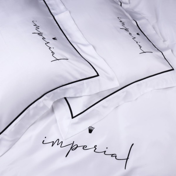 Фото - Наволочка MirSon Imperial Tencel №01 White 70х70 см (2200010753165)