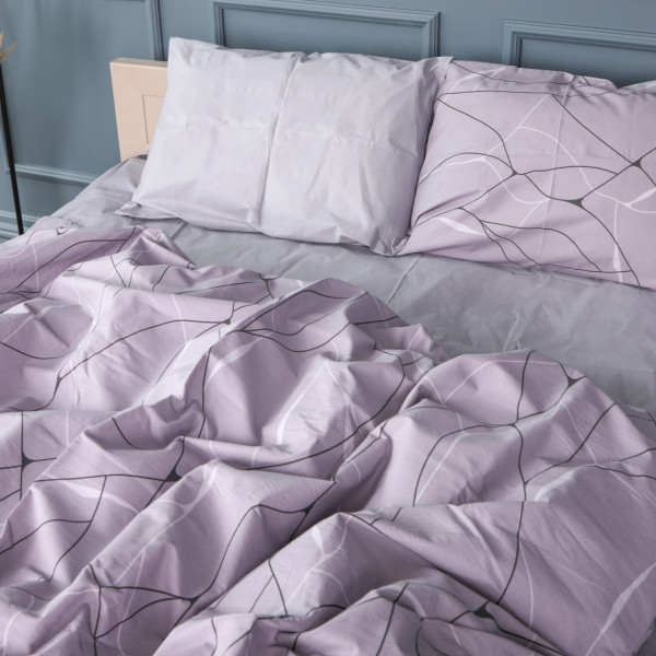 Фото - Наволочка MirSon 17-0809 Accents Gray Бязь 70х70 см (2200011493343)