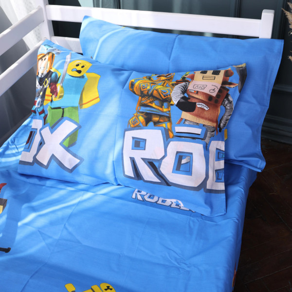 Фото - Наволочка MirSon Бязь 17-0820 Roblox game blue 70х70 (2200011551333) Фото - Наволочка MirSon Бязь 17-0820 Roblox game blue 70х70 (2200011551333)