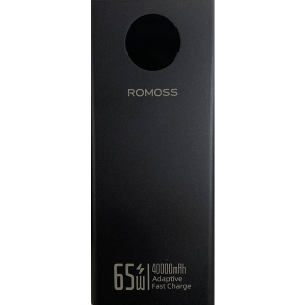 Фото - Батарея мобільна Romoss 40000mAh PEA40 65W (PEA40-382-2131H) Black
