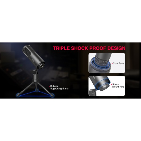 Фото - Микрофон для компьютера проводной Fifine K669D XLR