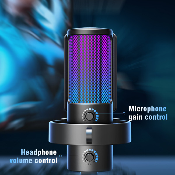 Фото - Мікрофон до комп'ютера Fifine Ampliagame A8 Plus RGB