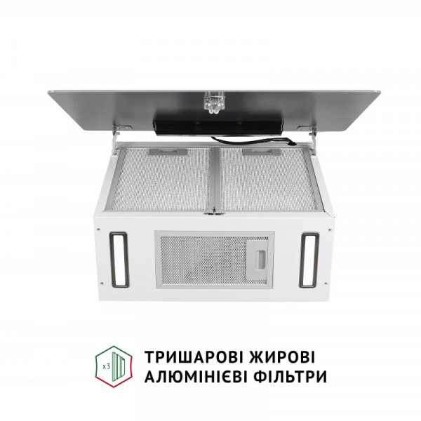 Фото - Витяжка декоративна Perfelli PIANO BIANCA