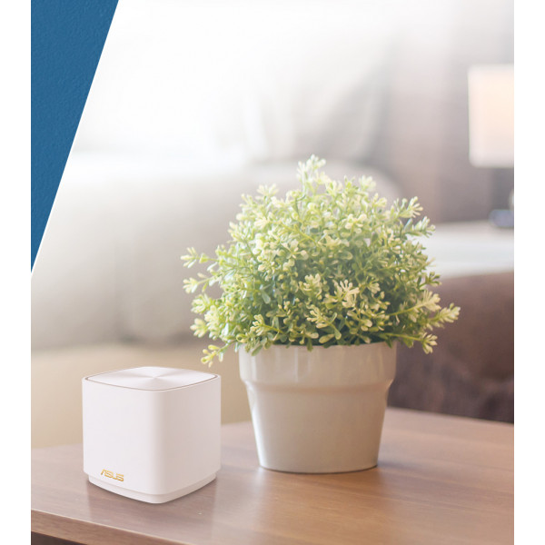 Фото - MESH система WiFi6 Asus ZenWiFi XD4 Plus White (1-Pack)