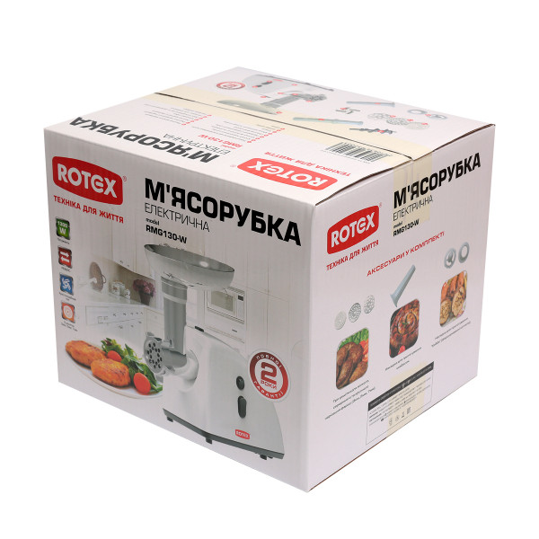 Фото - Мясорубка Rotex RMG100-W